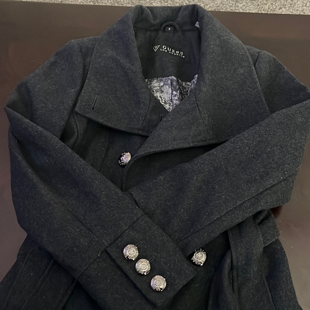 Guess wool/polyester Pea coat